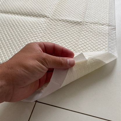 Kit 3 Tapete Higiênico 60×80 Branco Ultra Absorvente